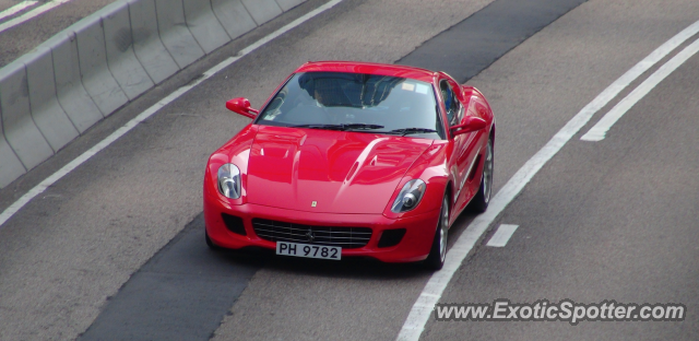 Ferrari 599GTB spotted in Hong Kong, China