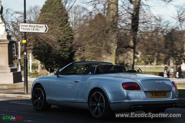 Bentley Continental spotted in York, United Kingdom