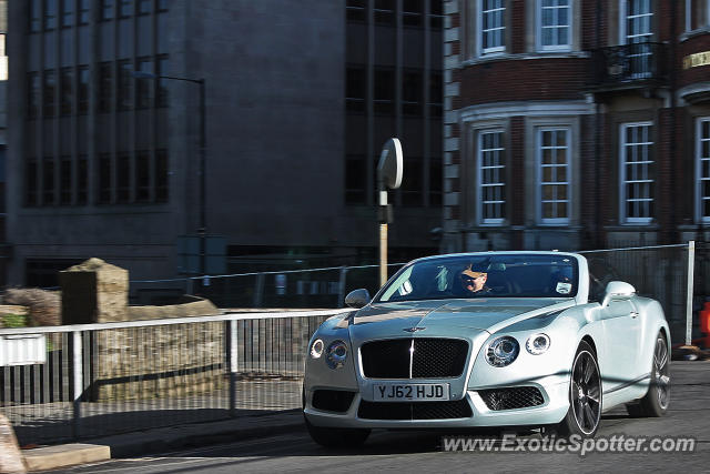 Bentley Continental spotted in York, United Kingdom