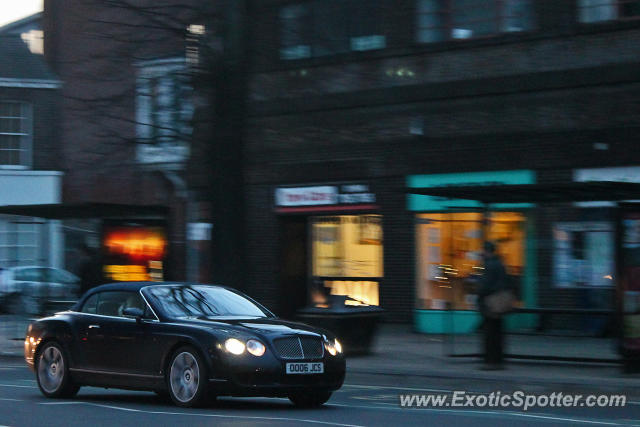 Bentley Continental spotted in York, United Kingdom