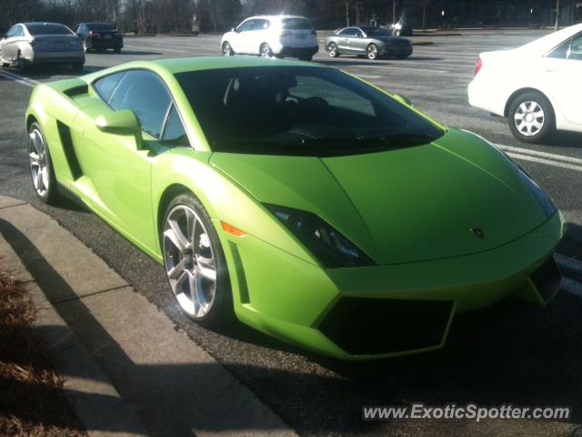 Lamborghini Gallardo spotted in Norcross, Georgia