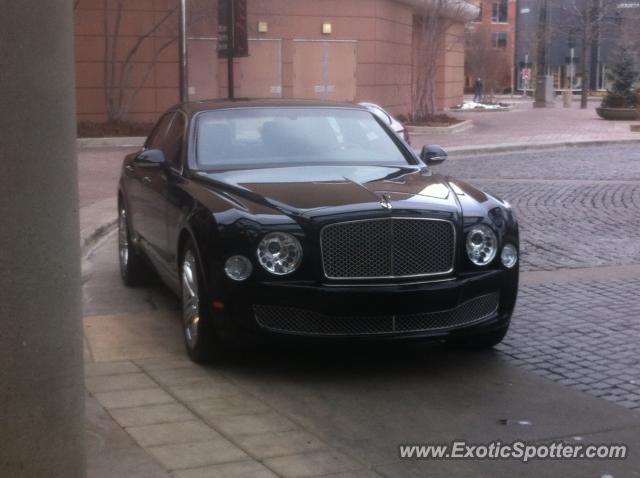 Bentley Mulsanne spotted in Cherry Creek, Colorado