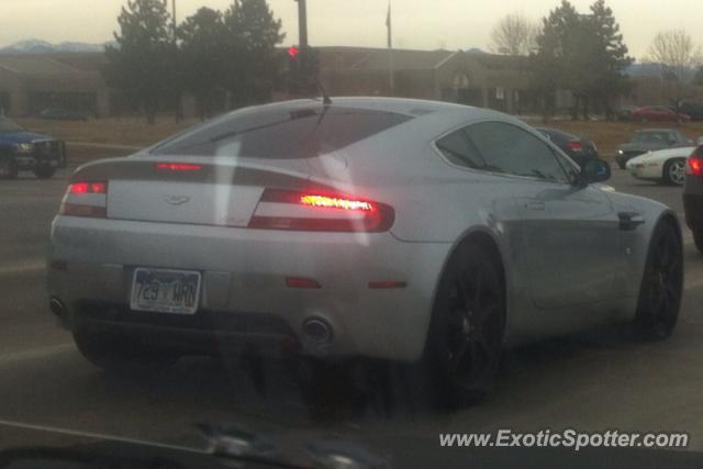 Aston Martin Vantage spotted in Cherry Creek, Colorado