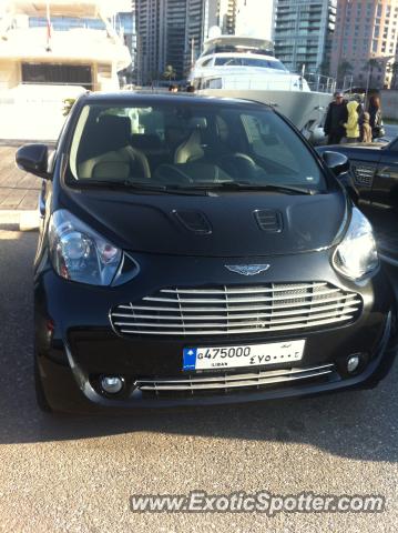 Aston Martin Cygnet spotted in Beirut, Lebanon