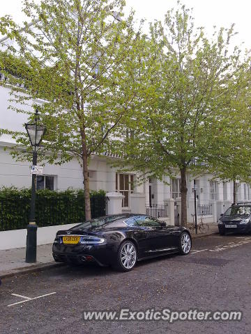 Aston Martin DBS spotted in London, United Kingdom