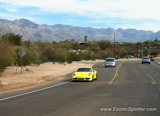 Porsche 911 spotted in Tucson, Arizona