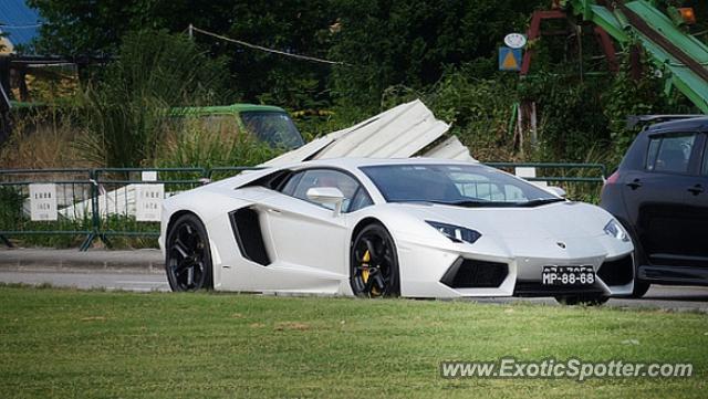 Lamborghini Aventador spotted in Macau, China