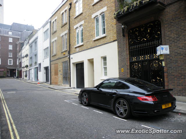 Porsche 911 Turbo spotted in London, United Kingdom