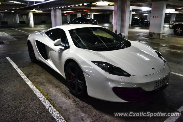 Mclaren MP4-12C spotted in Gold Coast, Australia