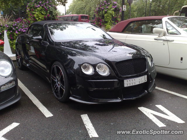 Bentley Continental spotted in London, United Kingdom