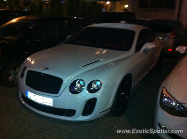 Bentley Continental spotted in Istanbul, Turkey