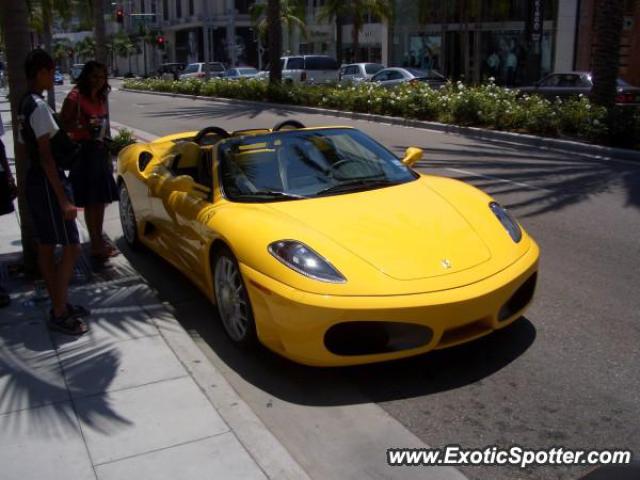 Ferrari F430 spotted in Beverly Hills, California