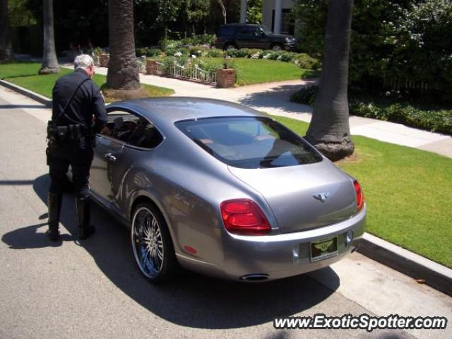 Bentley Continental spotted in Beverly Hills, California