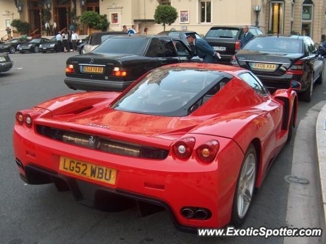 Ferrari Enzo spotted in Monte Carlo, Monaco