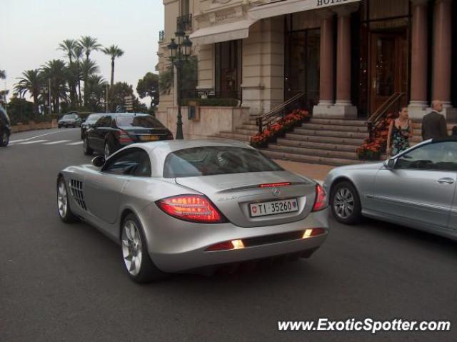 Mercedes SLR spotted in Monte Carlo, Monaco