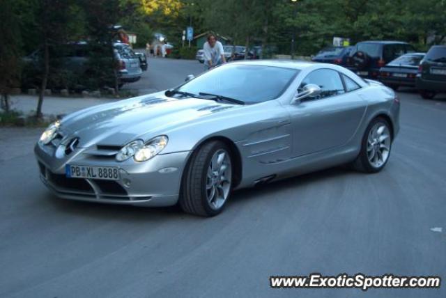 Mercedes SLR spotted in Möhnesee, Germany