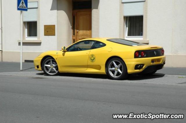 Ferrari 360 Modena spotted in Pétange, Luxembourg