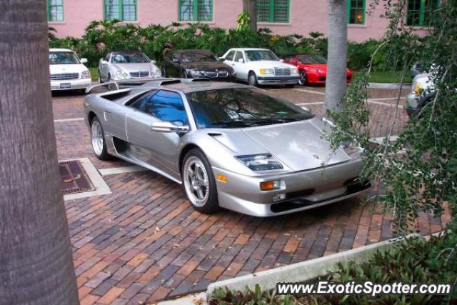 Lamborghini Diablo spotted in St. Petersburg, Florida