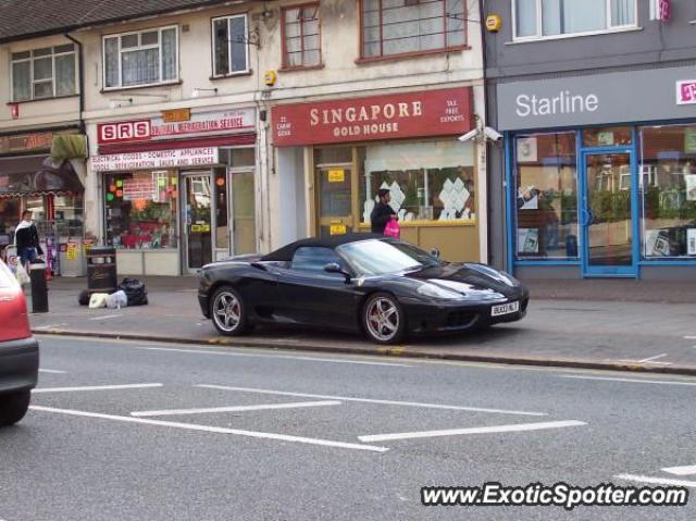 Ferrari 360 Modena spotted in London, United Kingdom