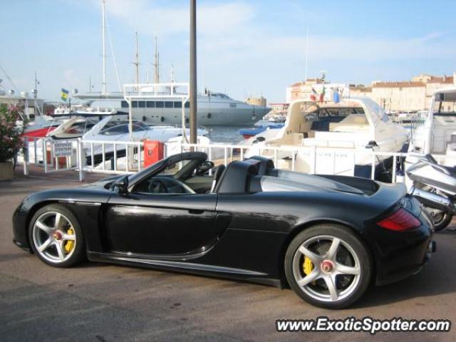 Porsche Carrera GT spotted in St. Tropez, France