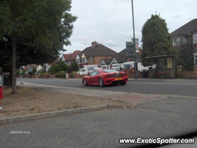 Ferrari 360 Modena spotted in London, United Kingdom