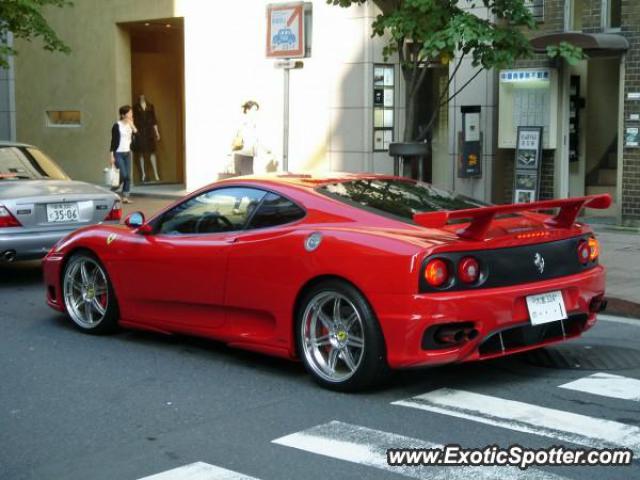 Ferrari 360 Modena spotted in Tokyo, Japan