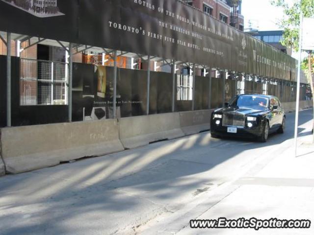 Rolls Royce Phantom spotted in Toronto, Canada