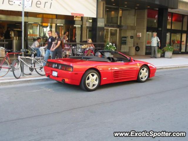 Ferrari 348 spotted in Toronto, Canada