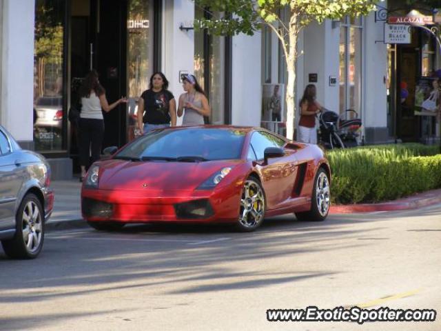 Lamborghini Gallardo spotted in Rancho Cucamonga, California