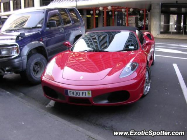 Ferrari F430 spotted in Wellingtong, New Zealand