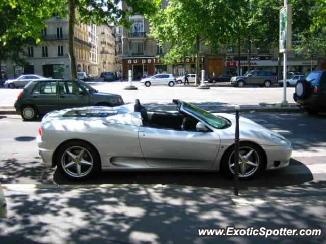 Ferrari 360 Modena spotted in Paris, France