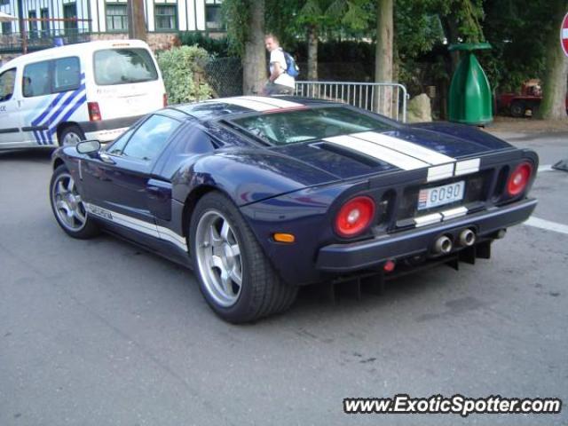 Ford GT spotted in Francorchamps, Belgium