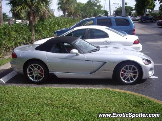 Dodge Viper spotted in Boca Raton, Florida