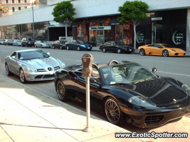 Mercedes SLR spotted in Beverly Hills, California