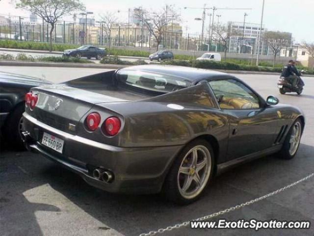 Ferrari 575M spotted in Beirut, Lebanon