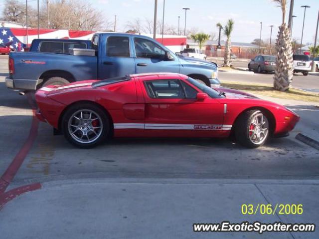 Ford GT spotted in Kerrville, Texas