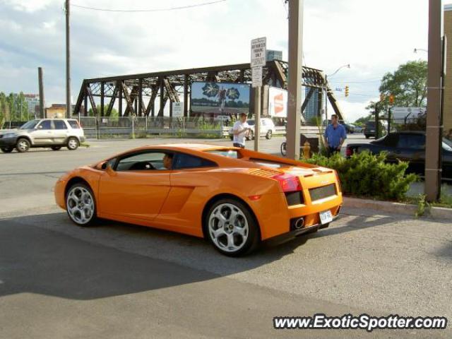 Lamborghini Gallardo spotted in Toronto, Canada