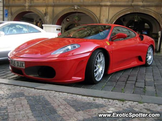 Ferrari F430 spotted in Prague, Czech Republic