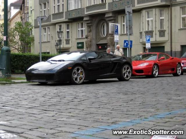 Lamborghini Gallardo spotted in Prague, Czech Republic