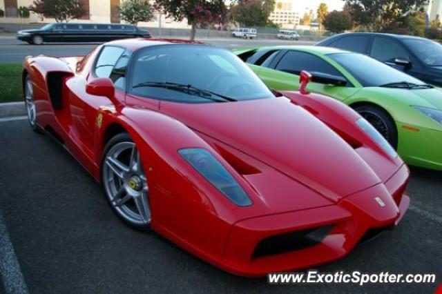 Ferrari Enzo spotted in Woodland Hills, California