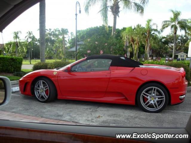 Ferrari F430 spotted in Naples, Florida