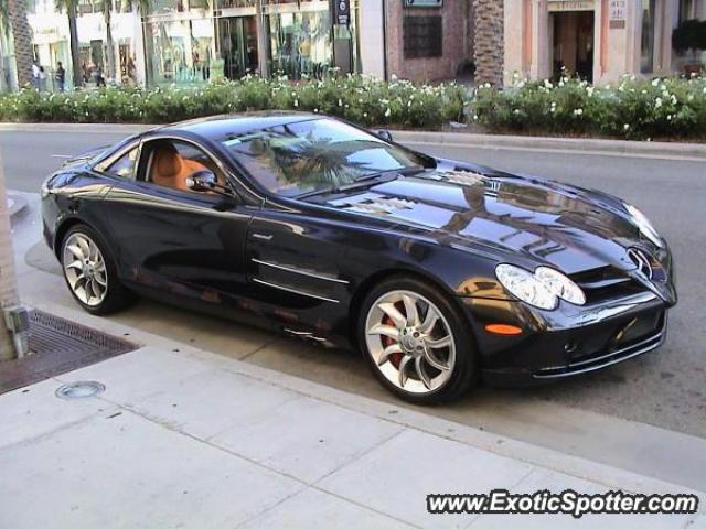 Mercedes SLR spotted in Beverly Hills, California