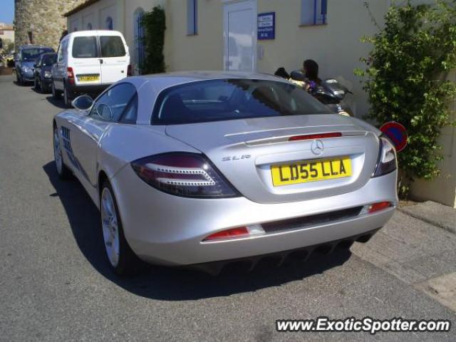 Mercedes SLR spotted in St Tropes, France