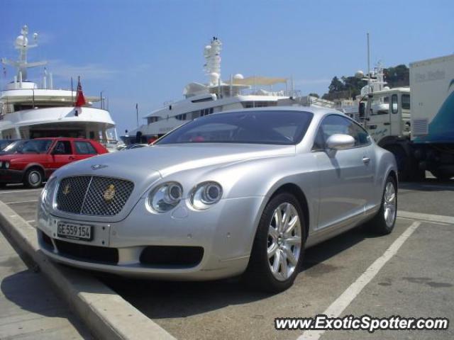 Bentley Continental spotted in Monaco, Monaco