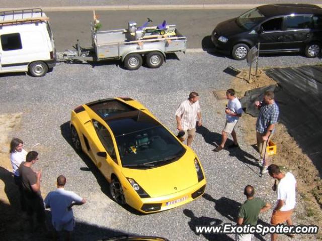 Lamborghini Gallardo spotted in Verlaine, Belgium