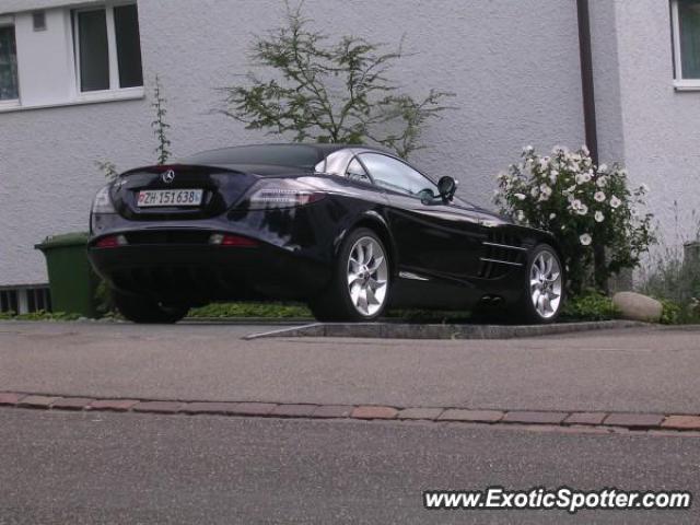 Mercedes SLR spotted in Wallisellen, Switzerland