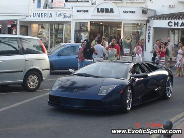 Lamborghini Murcielago spotted in Pueto banus, Spain