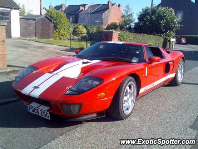 Ford GT spotted in Alfreton, United Kingdom