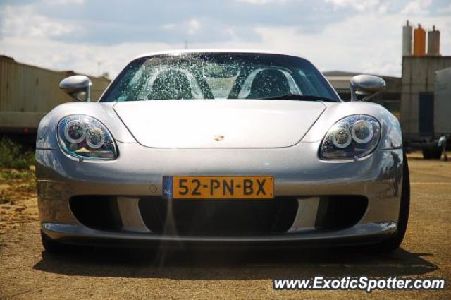 Porsche Carrera GT spotted in Zolder, Belgium