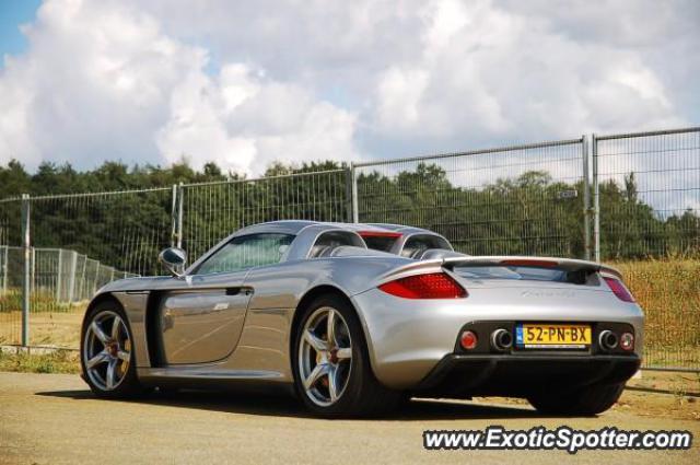 Porsche Carrera GT spotted in Zolder, Belgium